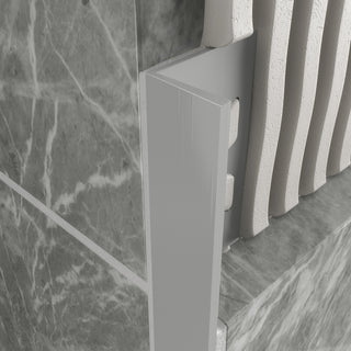 Atrim PVC Straight Edge Tile Trim - 2.5m