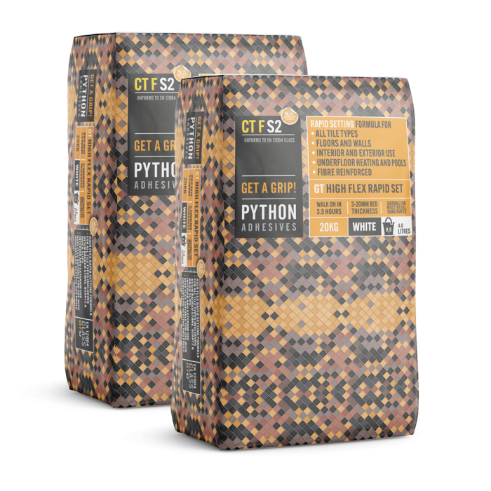 Python GT Grey Tile Adhesive C2TE S2 - 20kg – Trimline Group