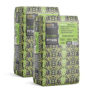 Python RS White Tile Adhesive C2FT S1 - 20kg