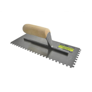 Forte 13mm California Pattern Notched Adhesive Trowel