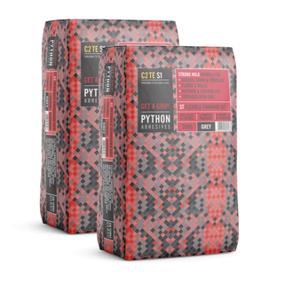 Python ST Grey Tile Adhesive C2TE S1 - 20kg