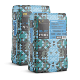 Python FR Grey Tile Adhesive C2FT - 20kg