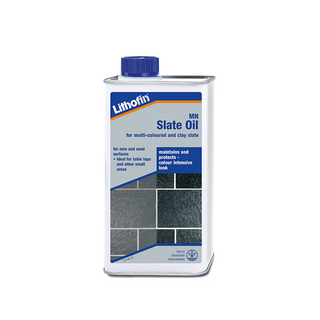 Lithofin MN Slate Oil Slate Surface Enhancer - 1ltr