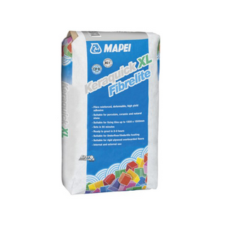 Mapei Keraquick XL Fiberlite Grey Rapid tile adhesive C2FT - 15kg