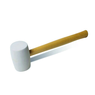 Ox 454g 50mm Small White Rubber Mallet