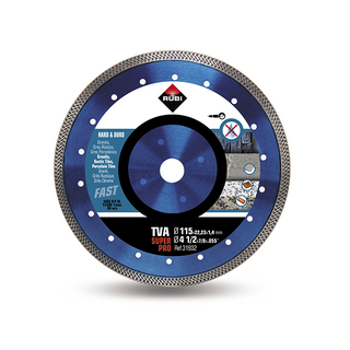 Rubi TVA 115 SUPERPRO Porcelain Cutting Blade