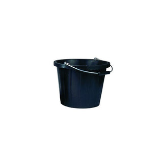 Forte 14L PVC Bucket With Handle Black