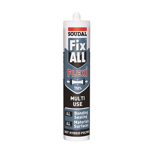 Soudal Fix-All Flexi White Hybrid polymer sealant adhesive - 290ml