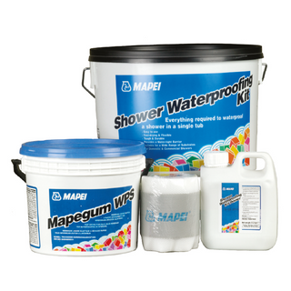 Mapei Shower Waterproofing Kit Waterproofing system