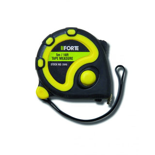 Forte 5m Rubber Covered Tape Measure