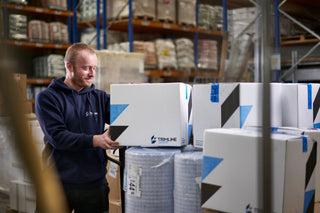 Trimline warehouse team member picking an order