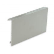 Progress Aluminium Cable Conceal Skirting Channel - 2m
