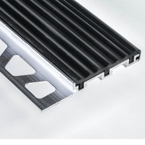 Schluter Aluminium TREP-S / -B - Stair Edging - 2.5m
