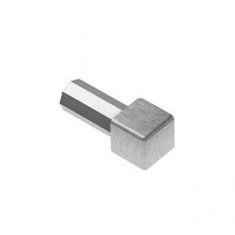 Schluter Brushed Stainless Steel QUADEC - Corner Pieces